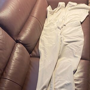 Figs Classic Cream Jumpsuit